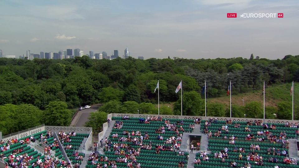 Roland Garros na kanálu Eurosport 4K