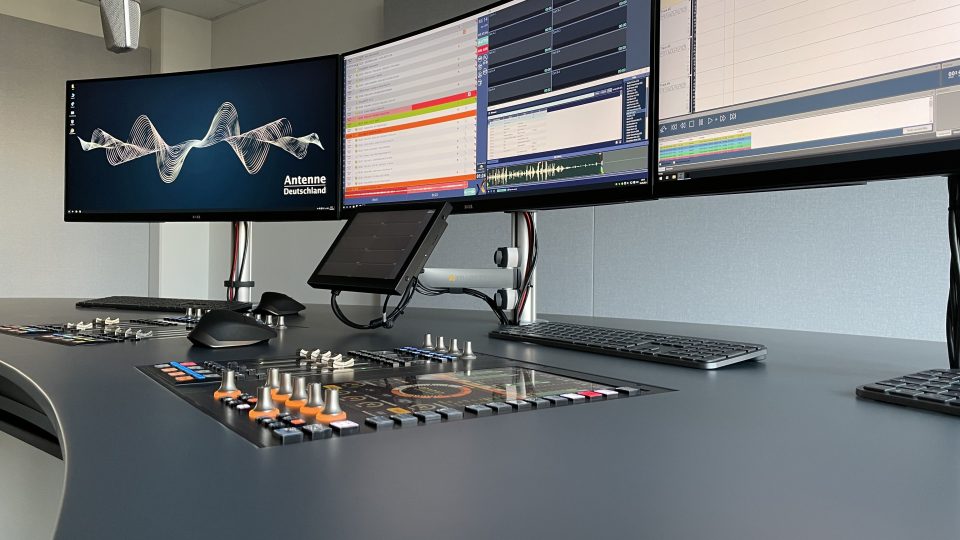 Rozhlasové studio společnosti Antenne Deutschland