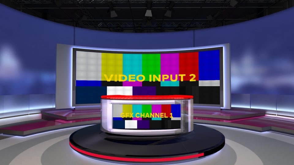 Virtuální studio pro Televizní noviny