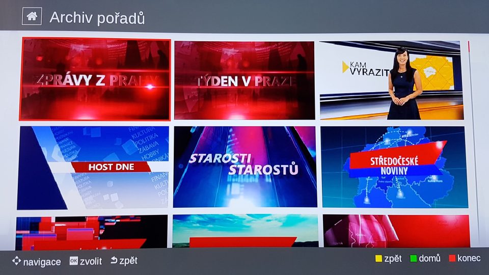 Praha TV spustila aplikace na bázi technologie HbbTV