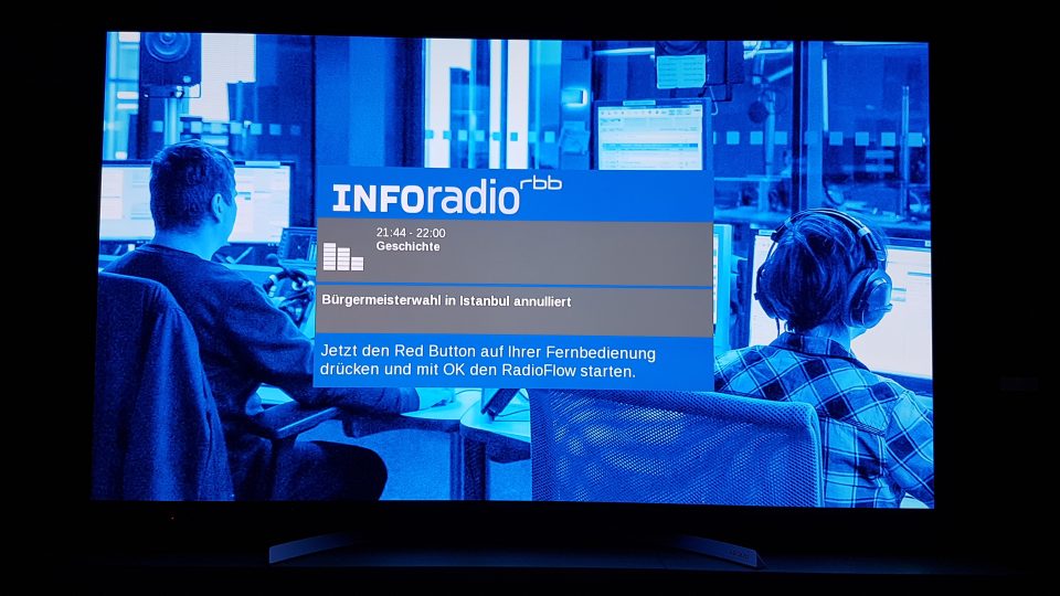 Vizuální rádio veřejnoprávního rozhlasu Inforadio