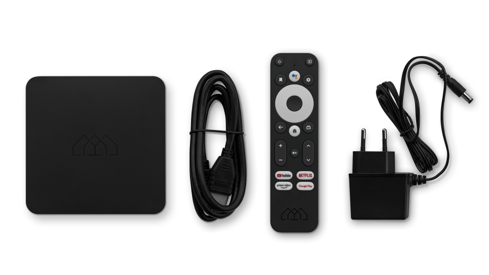 Ultra HD set-top box služby SledováníTV se systémem Android TV 10