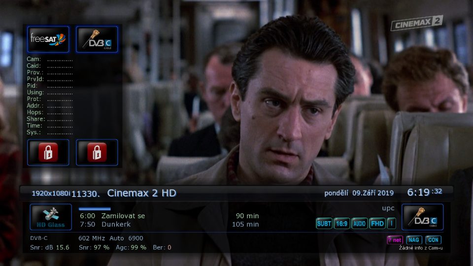 Stanice Cinemax 2 bez symbolu HD