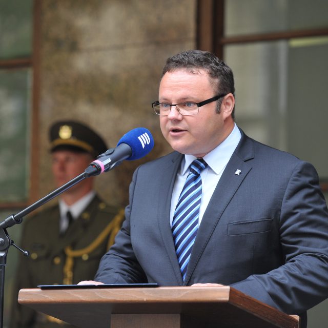 Vzpomínková akce při příležitosti výročí okupace 1968,  Český rozhlas,  René Zavoral | foto: Martin Svozílek