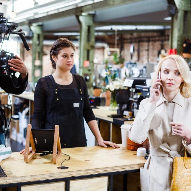 Natáčení seriálu Single Lady | foto: mediální skupina MAFRA