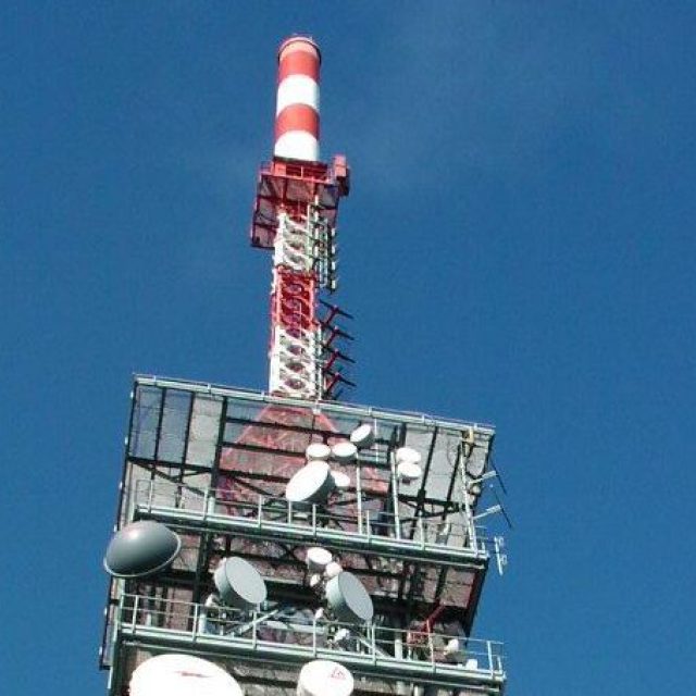 Vysílač Domažlice - Vraní vrch | foto:  České Radiokomunikace