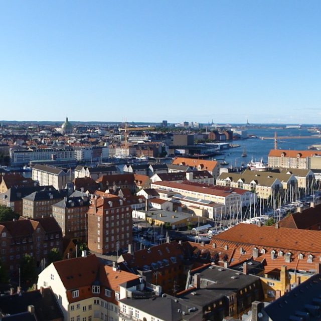 Výhled na panorama Kodaně z Christiansborgu | foto: Markéta Kliková