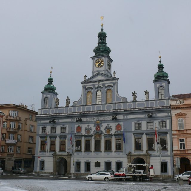 Barokní podoba radnice v Českých Budějovicích. | foto: Filip Černý,  Český rozhlas