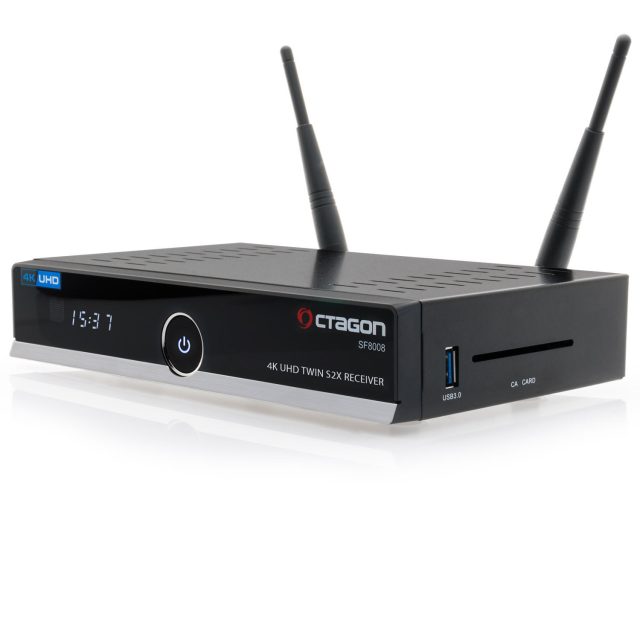 Set-top box Octagon SF8008 4K UHD | foto: octagon-germany.eu