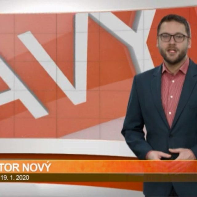 Varovný piktogram ve vysílání ZAK TV | foto: repro foto ZAK TV