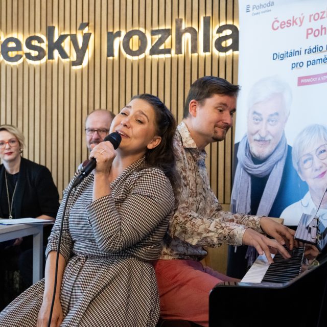 Během oslavy 4. narozenin Pohody zazpívala Vendula Příhodová | foto: Khalil Baalbaki,  Český rozhlas