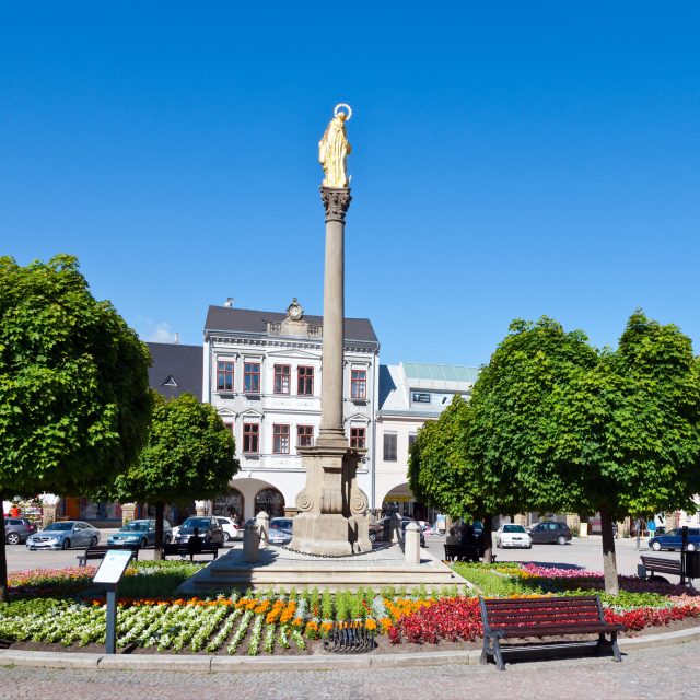 Mírové náměstí v Ústí nad Orlicí | foto: Michaela Dusíková,  Česká ilustrační fotografie / Profimedia