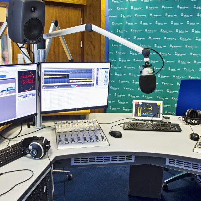 Studio Českého rozhlasu Karlovy Vary | foto: Český rozhlas Karlovy Vary