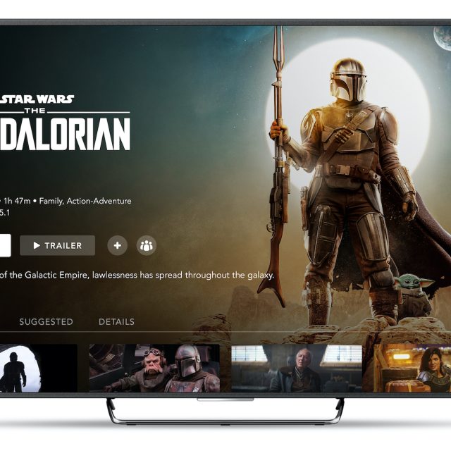 Grafické rozhraní streamingové služby Disney+ | foto: Disney