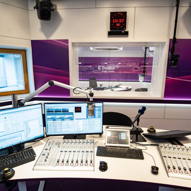 Studio Českého rozhlasu Dvojka | foto: Jiří Šeda
