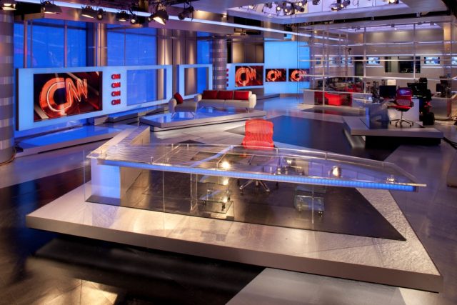 Nové studio CNN v americké Atlantě | foto: Turner Broadcasting System,  Inc.