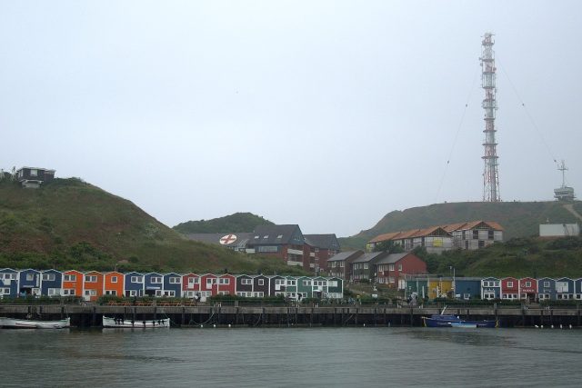 Pohled na ostrov Helgoland,  jednu ze dvou oblastí,  kde dojde k vypnutí VKV. | foto: Klára Stejskalová