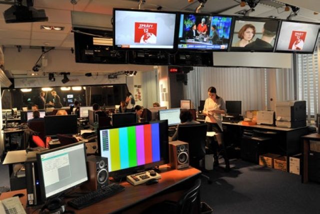 Newsroom České televize | foto:  Česká televize