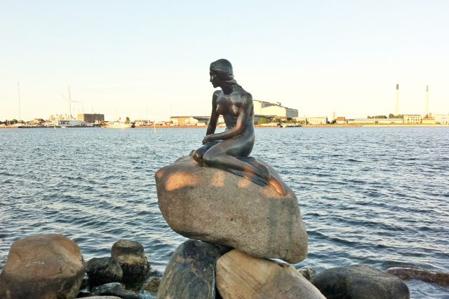 Malá mořská víla. Kodaň. Dánsko | foto: Kateřina Křenová