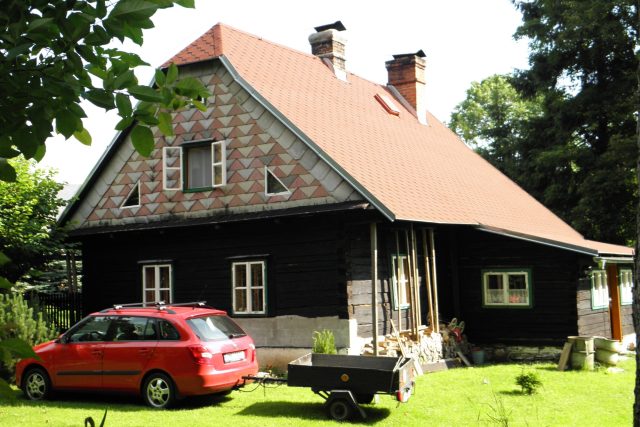 Stránské - typická chalupa | foto: Miroslav Kobza,  Český rozhlas