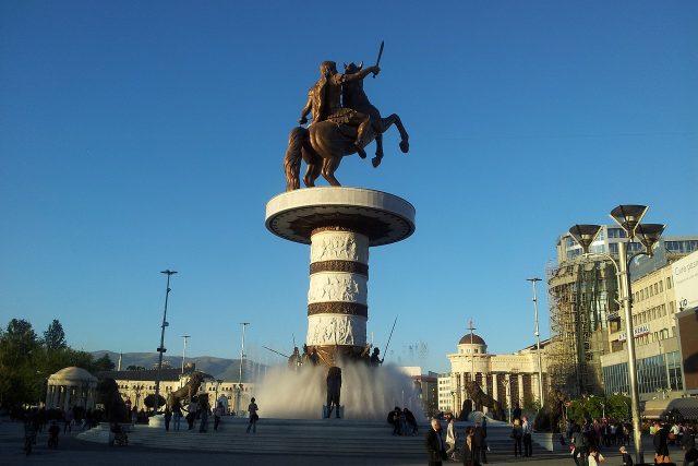 Skopje,  Makedonie | foto: CC0 Public domain,  Fotobanka Pixabay