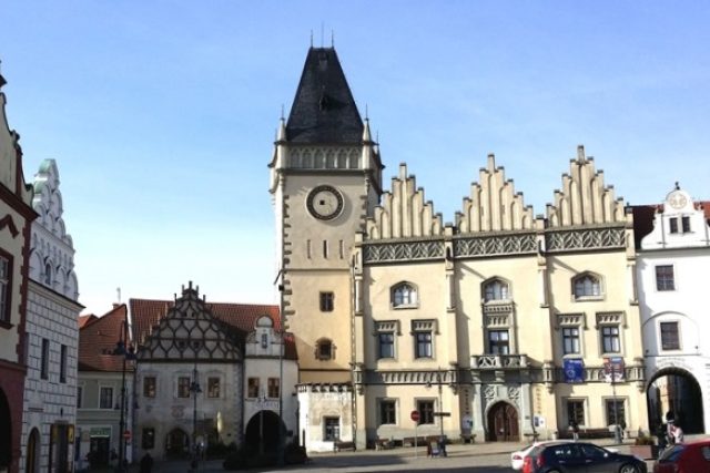 Žižkovo náměstí v Táboře-gotická radnice | foto: Jiří Hubička,  Český rozhlas