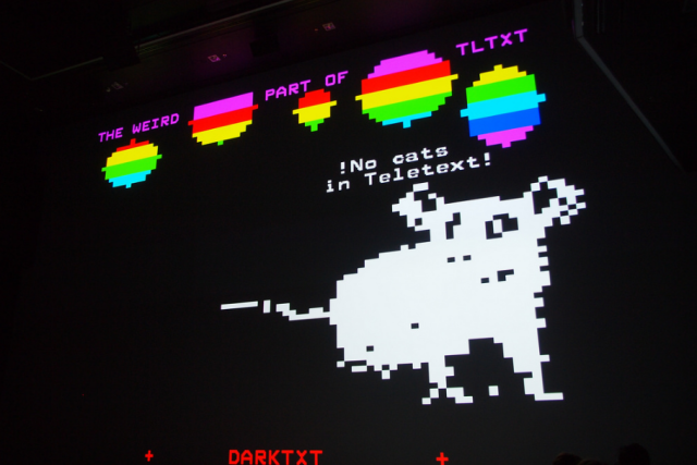 Deep Space 8K: The International Teletext Art Festival – ITAF 2015 | foto: Ars Electronica,  Creative Commons Attribution-NonCommercial-NoDerivs 2.0 Generic