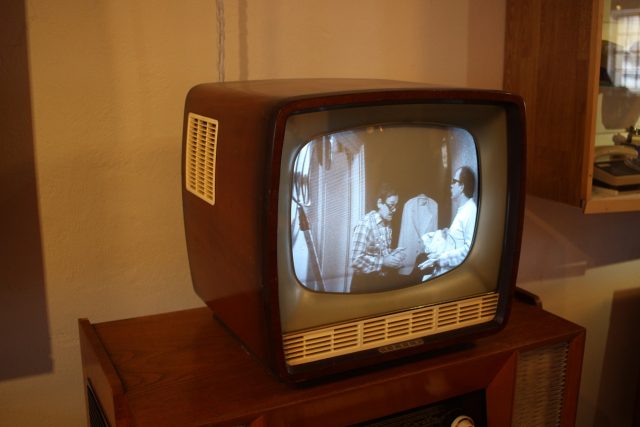 Televizor Ametys je stále funkční | foto: Irena Šarounová,  Český rozhlas