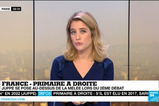 Z vysílání zpravodajská televize France 24 | foto: repro foto France 24
