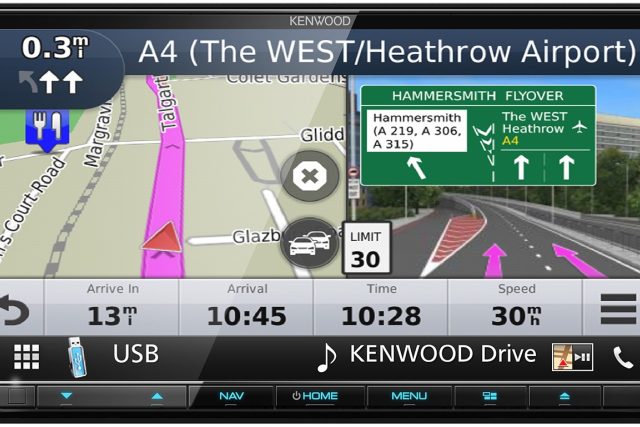 Navigační systém Kenwood DNX8170DABS | foto: Kenwood Corporation