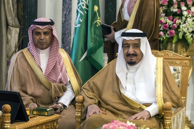 Saúdskoarabský král Salmán  (vpravo) | foto: CC0 Public domain