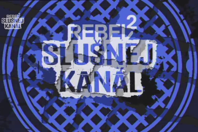 Grafika rockové televize Rebel 2 Slušnej kanál | foto: Lukáš Polák,  Český rozhlas