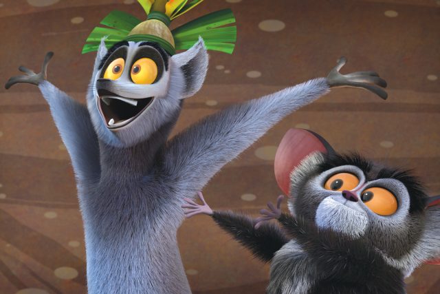 Král Jelimán,  oblíbená postavička z animované série Madagaskar | foto: archiv NBCUniversal