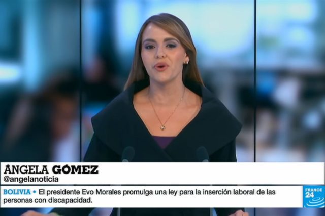 Španělská verze zpravodajské televize France 24 | foto: repro foto France 24
