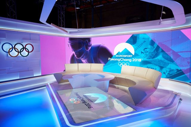 Olympijské studio Eurosportu | foto: eurosport .