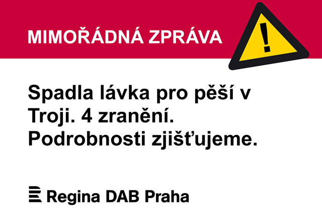 Mimořádná událost ve slideshow Regina DAB Praha | foto: ČRo Regina