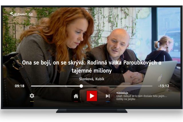 On-line přehrávač aplikace Televize Seznam | foto:  Seznam.cz