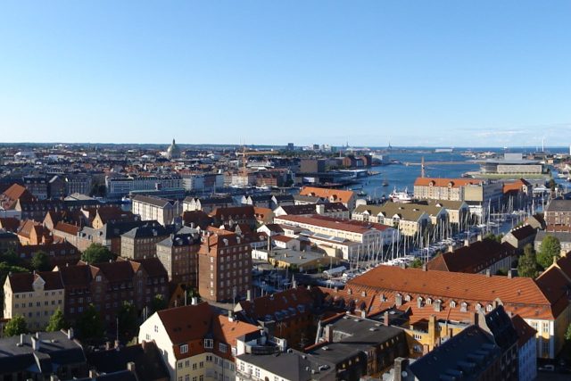 Výhled na panorama Kodaně z Christiansborgu | foto: Markéta Kliková