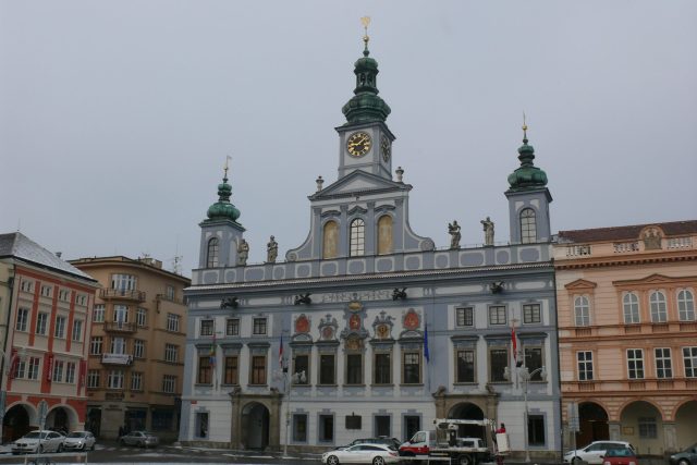 Barokní podoba radnice v Českých Budějovicích. | foto: Filip Černý,  Český rozhlas