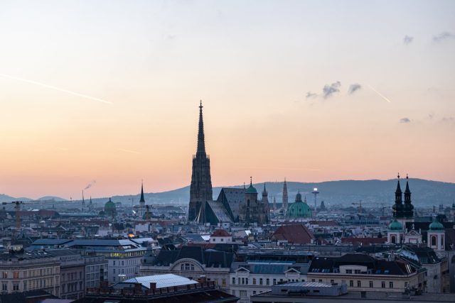 Pohled na historické centrum Vídně | foto: Pexels,  CC0 1.0
