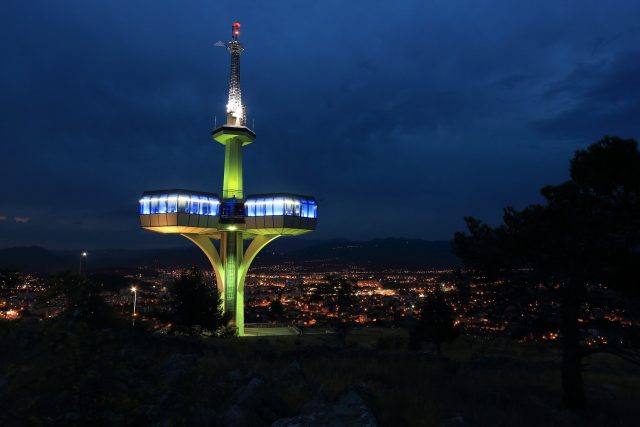 Vysílač v černohorské metropoli Podgorica | foto: Pixabay
