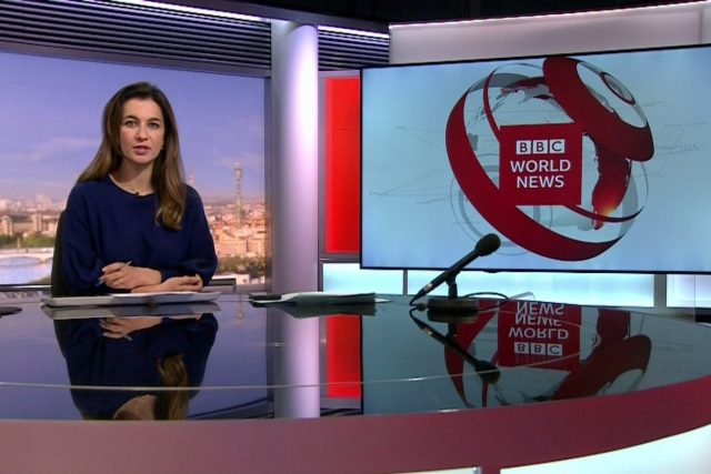 Z vysílání zpravodajské televize BBC World News | foto: repro BBC World News