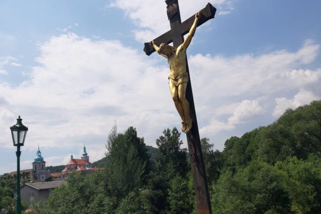Ježíš na kříži  (ilustrační foto) | foto: Šárka Škapiková,  Český rozhlas
