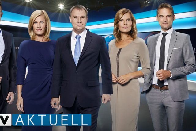 Zpravodajský tým rakouské komerční televize ATV | foto: web ATV.at