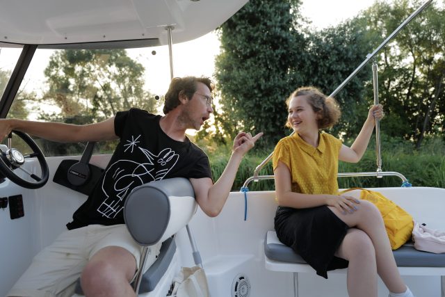 Lukáš Hejlík s dcerou Klárou při natáčení cestovatelské série Spolu & Hladoví | foto: HBO Europe