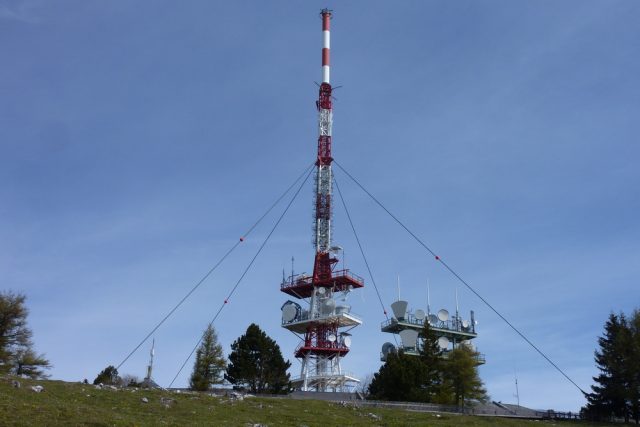 Rakouský vysílač Graz - Schockl,  z něhož je od 28. května šířen také signál DAB+ | foto: ORS tech blog