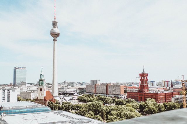 Berlín s vysílací věží Alexanderplatz | foto: Pexels,  CC0 1.0