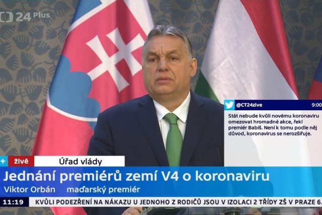 Ukázka z vysílání stanice ČT24 Plus | foto: Česká televize