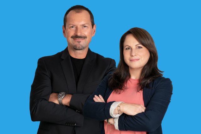 Mario Frühauf a Daniela Linzer z rakouské stanice Kronehit | foto: Kronehit