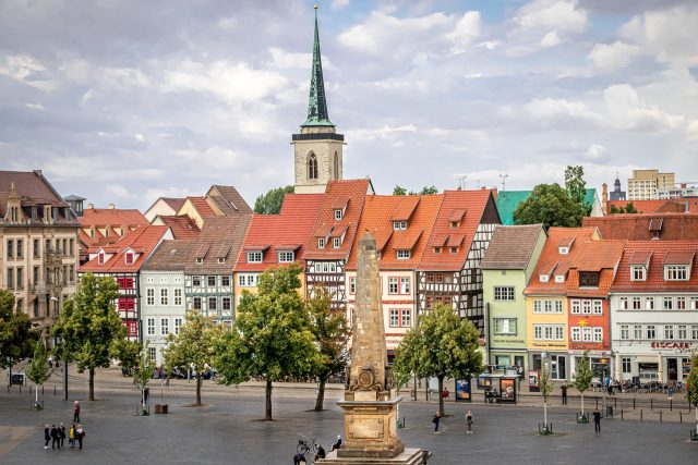 Erfurt,  metropole spolkové země Durynsko | foto: Pixabay